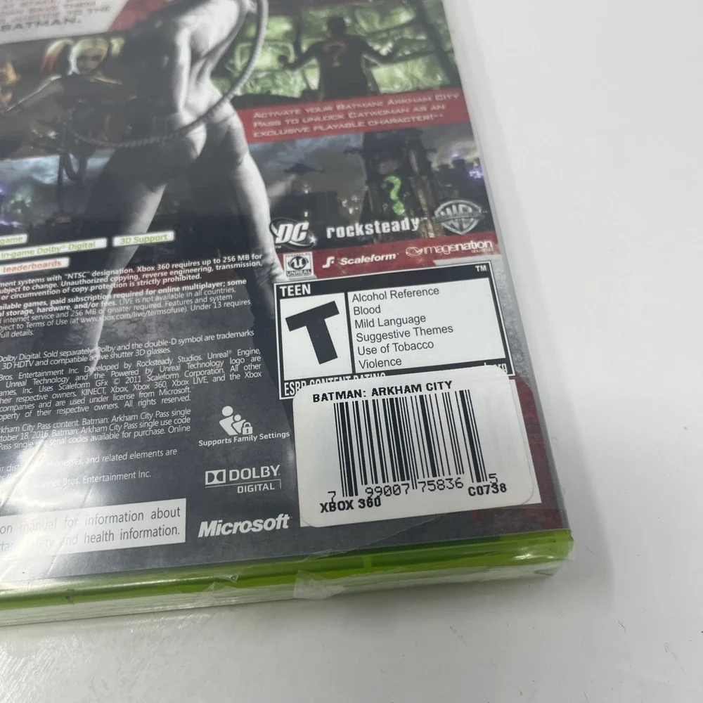 Batman: Arkham City (Microsoft Xbox 360, 2011) CIB